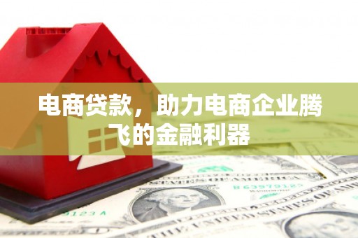 富锦电商贷款，助力电商企业腾飞的金融利器
