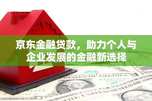 富锦京东金融贷款，助力个人与企业发展的金融新选择