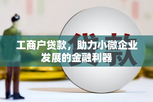 富锦工商户贷款，助力小微企业发展的金融利器