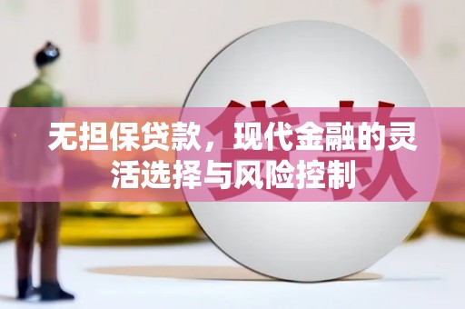 富锦无担保贷款，现代金融的灵活选择与风险控制