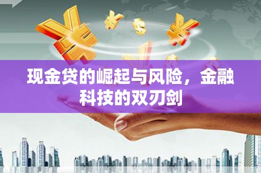 富锦现金贷的崛起与风险，金融科技的双刃剑