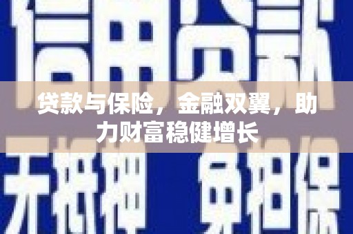 富锦贷款与保险，金融双翼，助力财富稳健增长