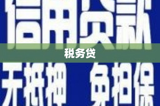 富锦税务贷